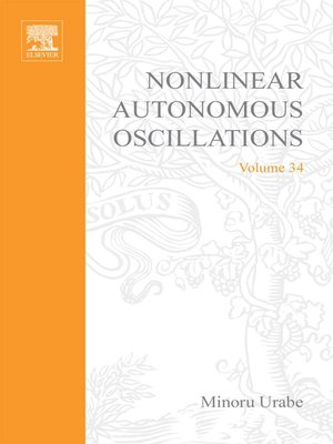 cover image of Nonlinear Autonomous Oscillations
